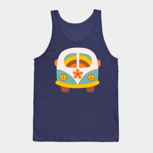 hippie bus Tank Top